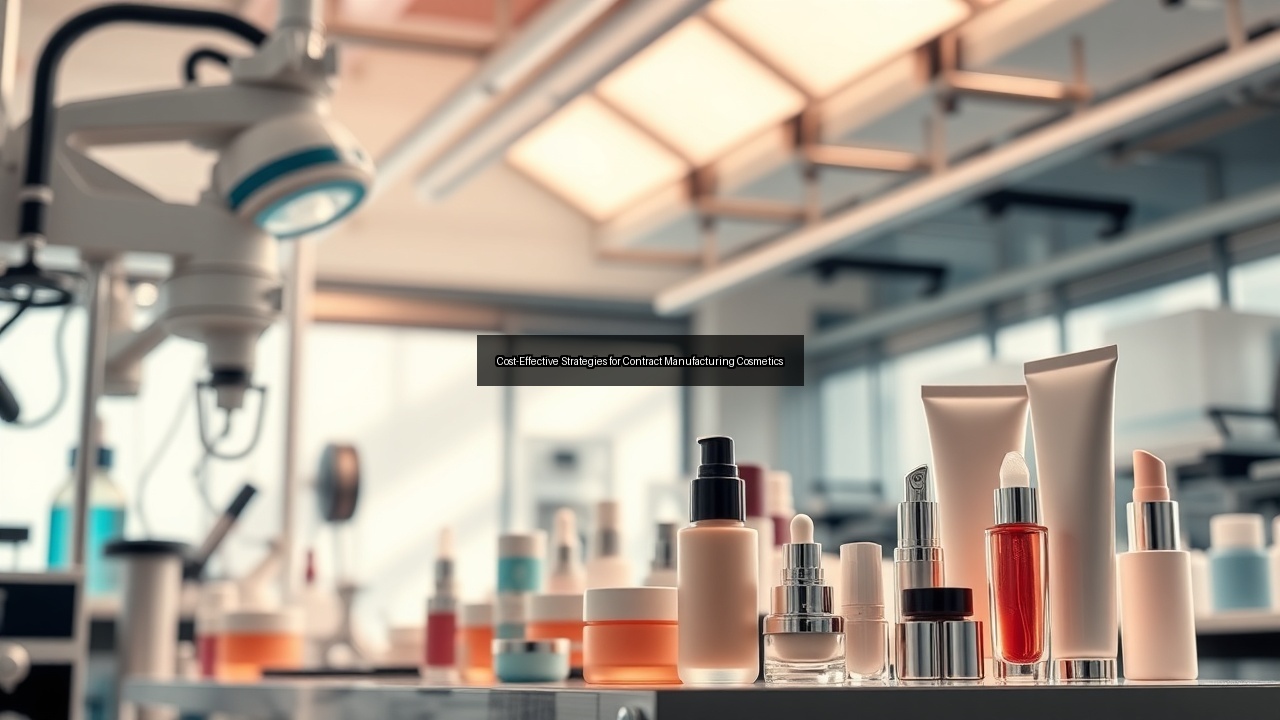cost cosmeceutical skincare and cosmetic contract manufacturing partner ingredient